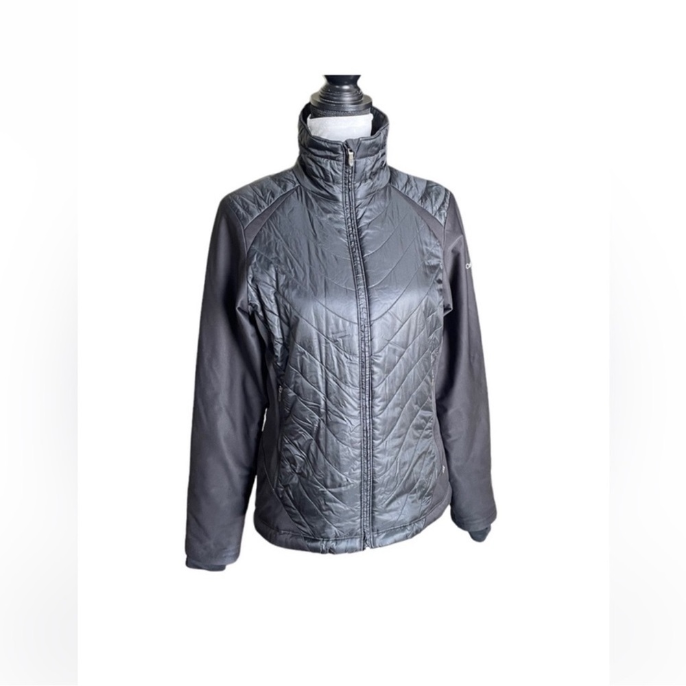 Columbia omni heat technology black athletic cold weather gear jacket medium